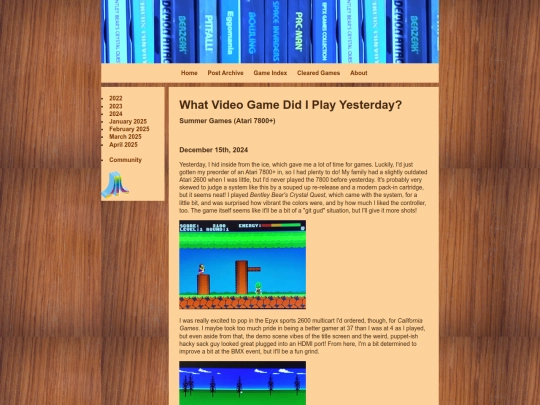 game-pages/summergames screenshot