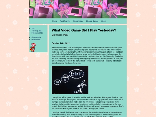 game-pages/vib-ribbon screenshot