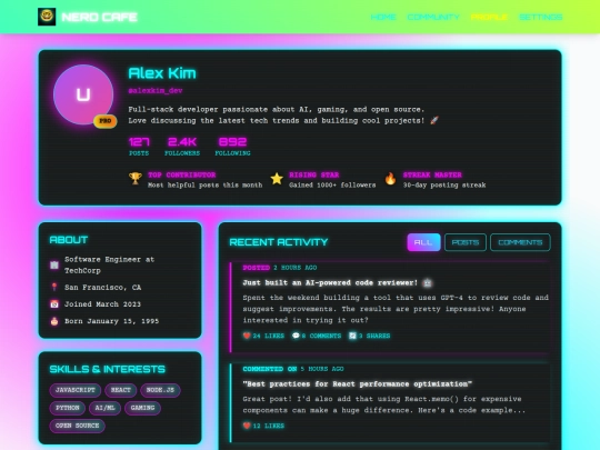 Setprofilev1 screenshot
