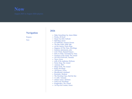 2026music screenshot