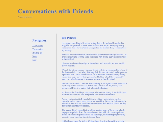 politics screenshot
