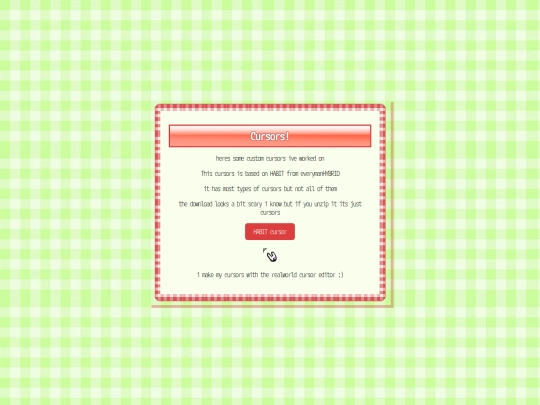 cursors screenshot