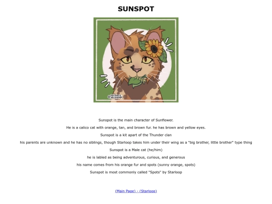 charaters/Sunspot screenshot