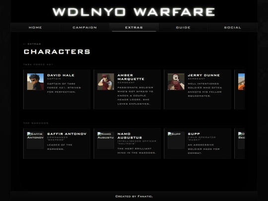 characters screenshot