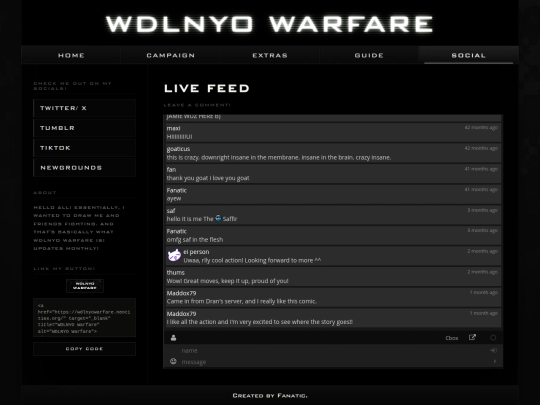 social screenshot
