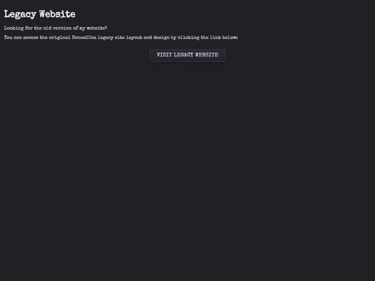 legacy screenshot