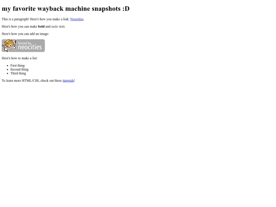 wayback screenshot