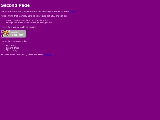 secondpage screenshot
