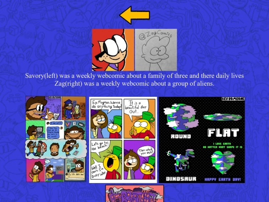 Pages/SubPages/Art_Page_Comics screenshot
