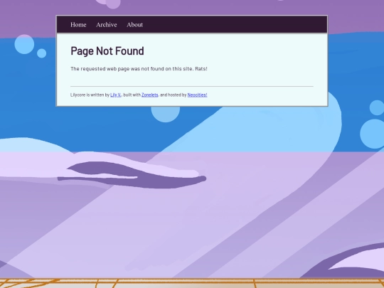 not_found screenshot