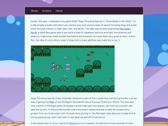 posts/2020-11-18-Retrospective-Of-A-Flung-Blade screenshot