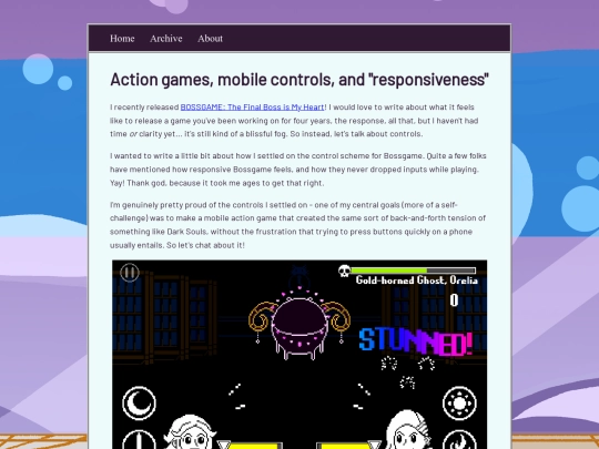 posts/2022-11-01-Bossgame-And-Responsive-Mobile-Action-Controls screenshot