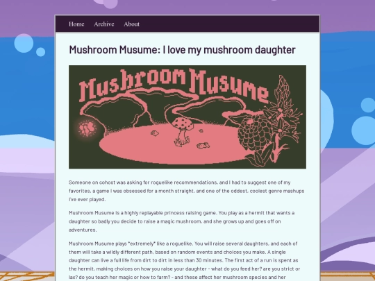 posts/2023-05-27-I-Love-My-Mushroom-Daughter screenshot