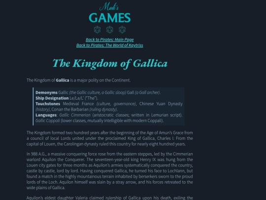 pirates/Kaytriss-03-The-Kingdom-of-Gallica screenshot