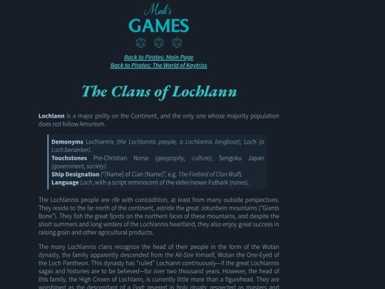 pirates/Kaytriss-05-The-Clans-of-Lochlann screenshot