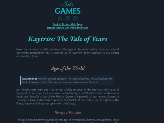 pirates/Kaytriss-10-Kaytriss-The-Tale-of-Years screenshot