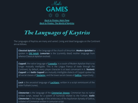 pirates/Kaytriss-11-The-Languages-of-Kaytriss screenshot