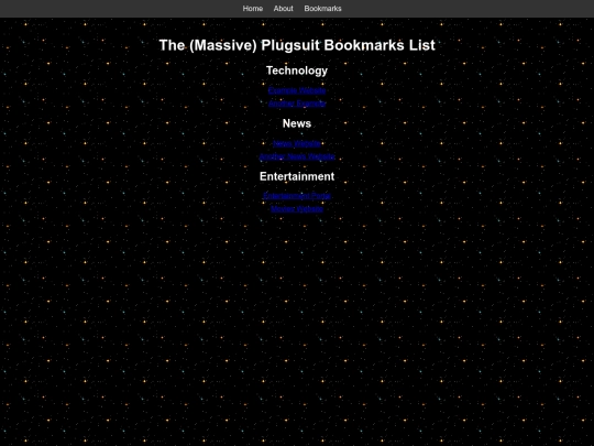 bookmarks screenshot