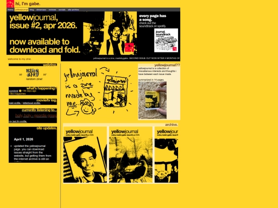 yellowjournal screenshot