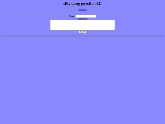 guestbook screenshot