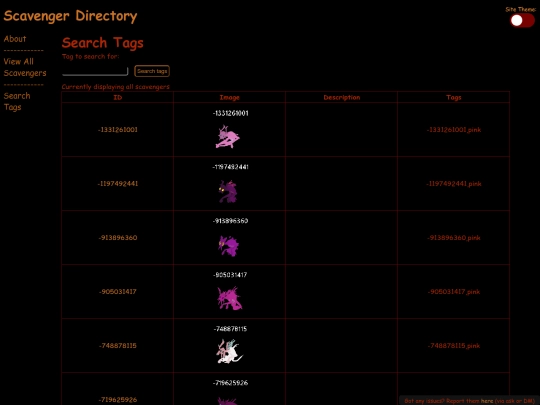 search screenshot