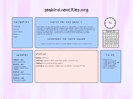 homepage screenshot