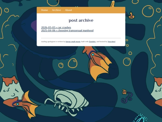 archive screenshot