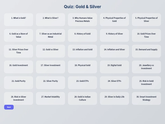 GS-quiz screenshot