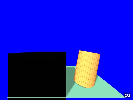 Student_A/HelloWebVR_physics screenshot