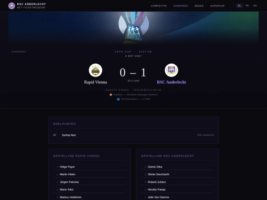 matches/uefa-cup/2007-2008/match04102007rapidviennarscanderlecht screenshot