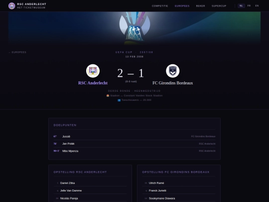 matches/uefa-cup/2007-2008/match13022008rscanderlechtfcgirondinsbordeaux screenshot