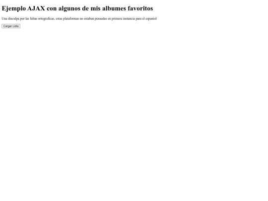 T3/ejemploAJAX screenshot