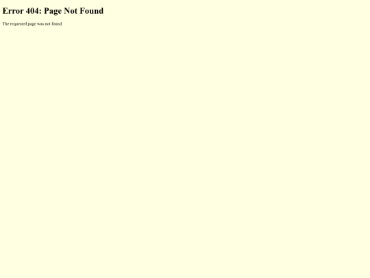 not_found screenshot