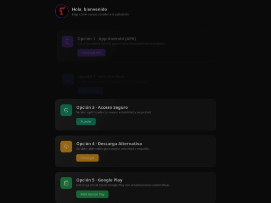 Descarga/Apk screenshot