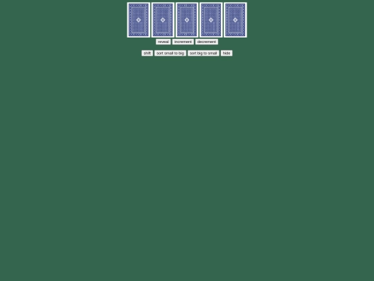 project 2/cards screenshot