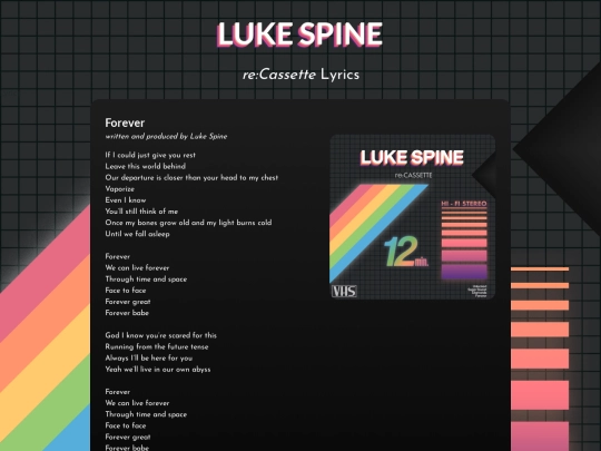 lyrics/forever screenshot