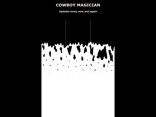 Cowboy Magician/web code/Page13 screenshot