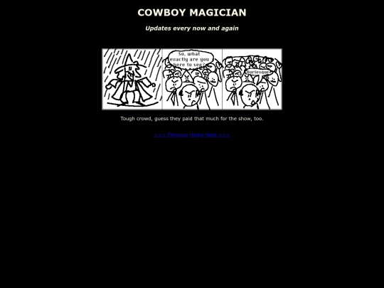 Cowboy Magician/web code/Page19 screenshot