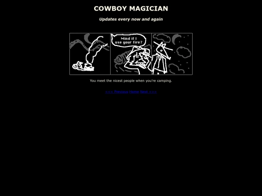 Cowboy Magician/web code/Page7 screenshot