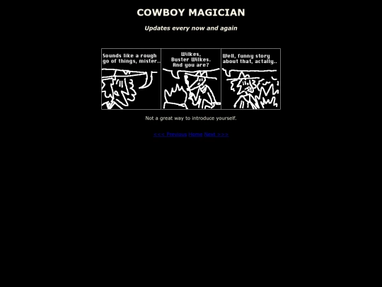 Cowboy Magician/web code/Page9 screenshot