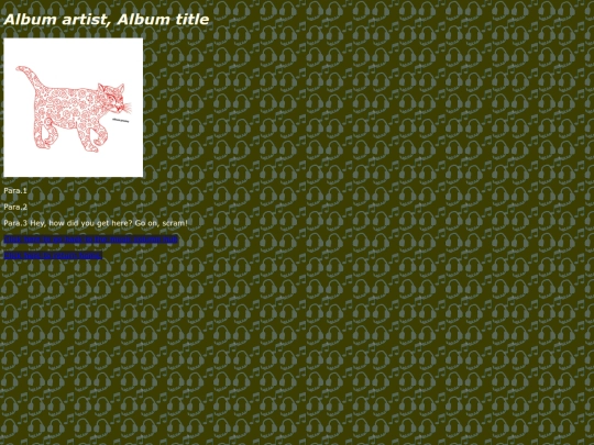 Music Reviews/MusicRevTemplate screenshot