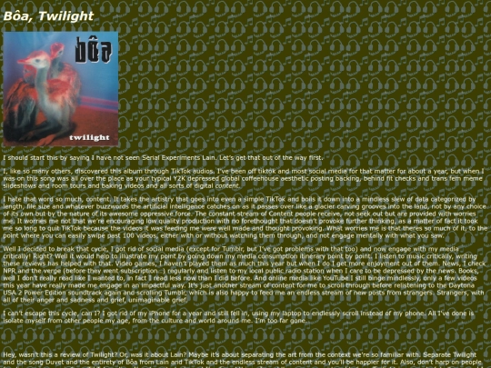 Music Reviews/Review 35, Twilight/rev35 screenshot
