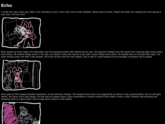 NewBlog/echo/echo screenshot