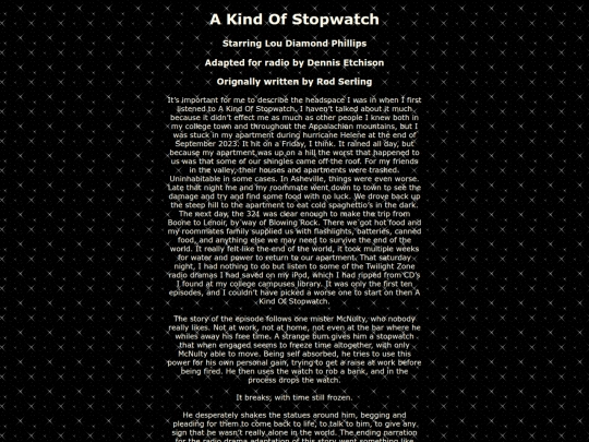 Twilight Zone/reviews/rev1 screenshot