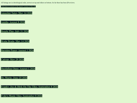 gameboy/listview screenshot
