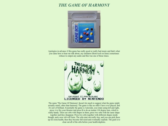 gameboy/rev20, harmony/rev20 screenshot