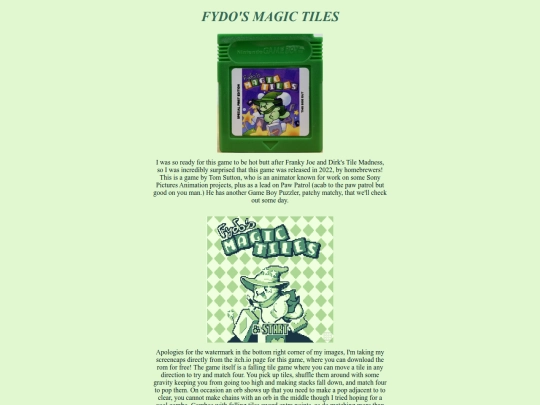 gameboy/rev27, fydo/rev27 screenshot