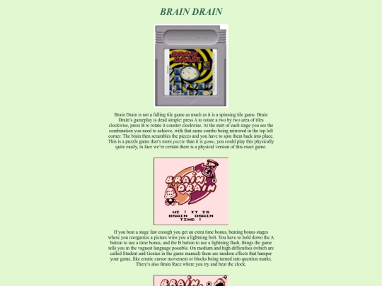 gameboy/rev3, brain drain/rev3 screenshot