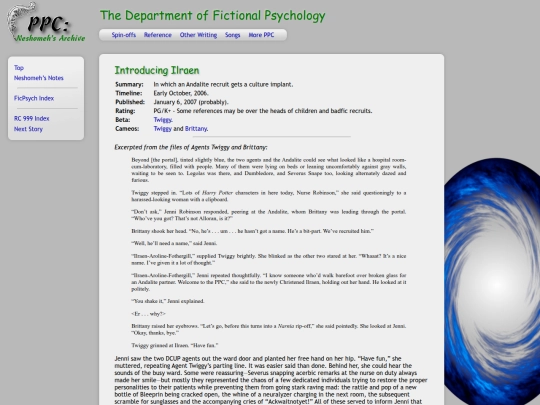ficpsych/casefile01 screenshot