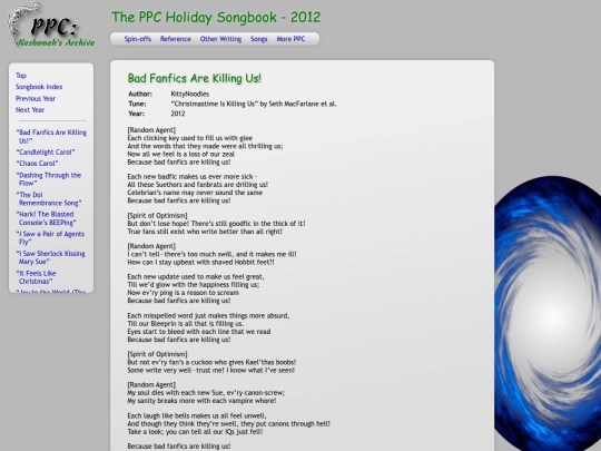 songbook/2012 screenshot